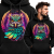 BLUZA Z KAPTUREM ZWIERZĘTA BAD SOWA